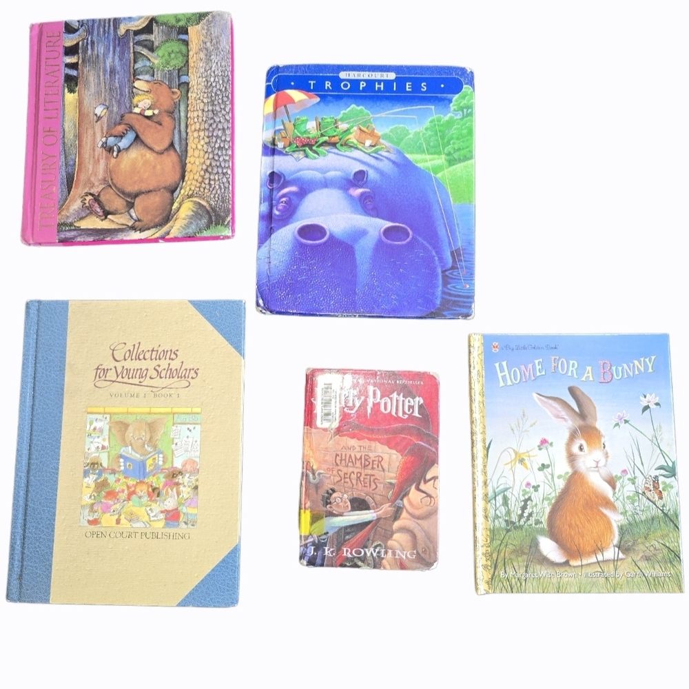 Children's Book Collection Lot Of 5 Hard Cover Books‎
